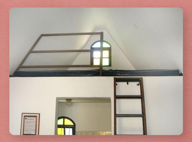 Chalé por dentro clube Alpes da Cantareira